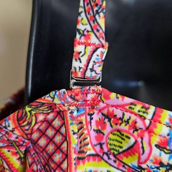 NWOT Echo Paisley Slimming One-Piece Swimsuit - Picture 6 of 11